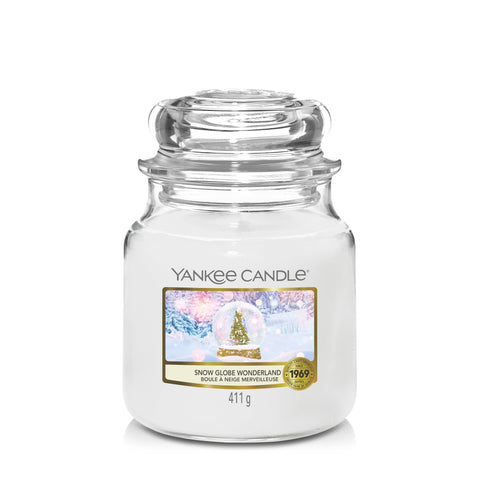 Snow Globe Wonderland Yankee Candle Medium Jar