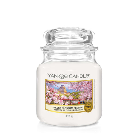 Sakura Blossom Festival Yankee Candle Medium Jar