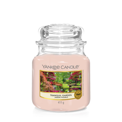 Tranquil Garden Yankee Candle Medium Jar