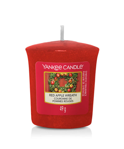 Red Apple Wreath Yankee Candle Votive