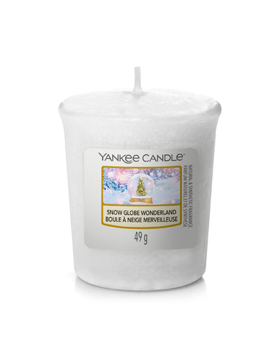 Snow Globe Wonderland Yankee Candle Votive