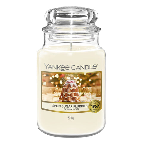 Spun Sugar Flurries Yankee Candle Large Jar