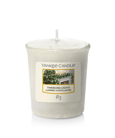 Twinkling Lights Yankee Candle Votive